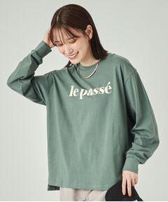 【洗える】プリントロングスリーブTシャツ