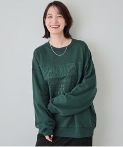 BIGシルエット 刺繍アソートスウェット