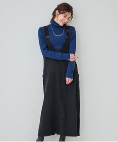 SHOO・LA・RUE / シューラルー ロング・マキシ丈ワンピース | 【体型カバー】Vネックジャンスカ