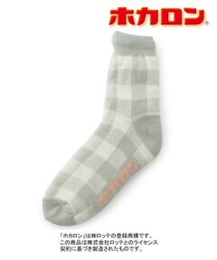 SHOO・LA・RUE / シューラルー ソックス | 【ホカロン】クルー丈二重編み裏ボアルームソックス