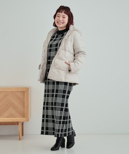 SHOO・LA・RUE / シューラルー ニット・セーター | 【洗える/セットアップ可】 着る度うっとり もちもちチェック柄ニット | 詳細24