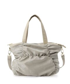 SHOO・LA・RUE / シューラルー トートバッグ | 【2WAY】シャイニーくしゅくしゅトートバッグ