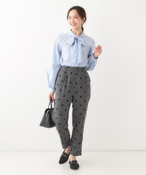 SHOO・LA・RUE / シューラルー シャツ・ブラウス | 【S-LL】お顔回りを華やかに リボンタイブラウス | 詳細26