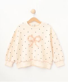 SHOO・LA・RUE / シューラルー スウェット | 【110-140cm】モチーフチュール刺繍スウェット