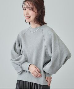 SHOO・LA・RUE / シューラルー カットソー | 【あったか/S-LL】ラグラン裏起毛スウェット