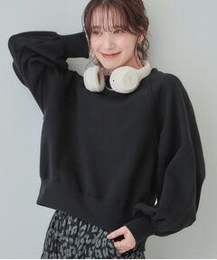 SHOO・LA・RUE / シューラルー カットソー | 【あったか/S-LL】ラグラン裏起毛スウェット