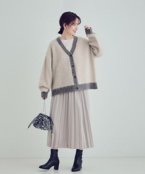 SHOO・LA・RUE / シューラルー カーディガン・ボレロ | 【洗える】ふわふわ起毛 オーバーサイズ カーディガン | 詳細11