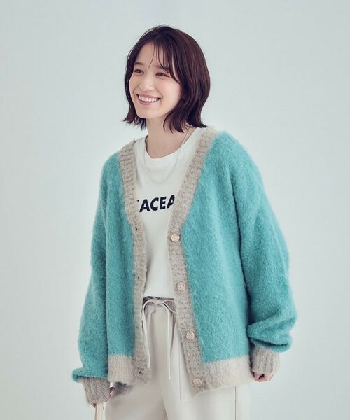 SHOO・LA・RUE / シューラルー カーディガン・ボレロ | 【洗える】ふわふわ起毛 オーバーサイズ カーディガン | 詳細13