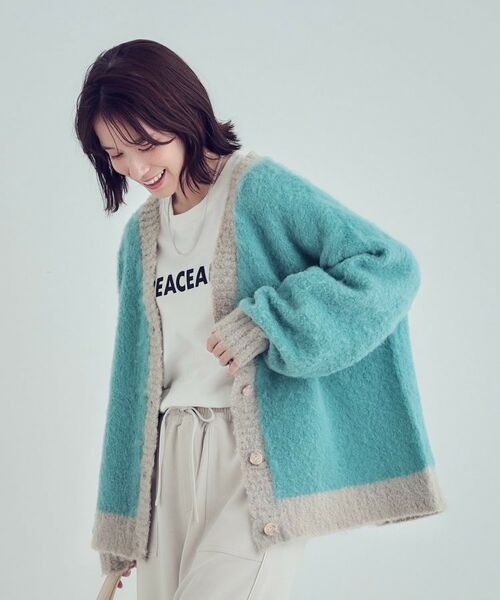 SHOO・LA・RUE / シューラルー カーディガン・ボレロ | 【洗える】ふわふわ起毛 オーバーサイズ カーディガン | 詳細14