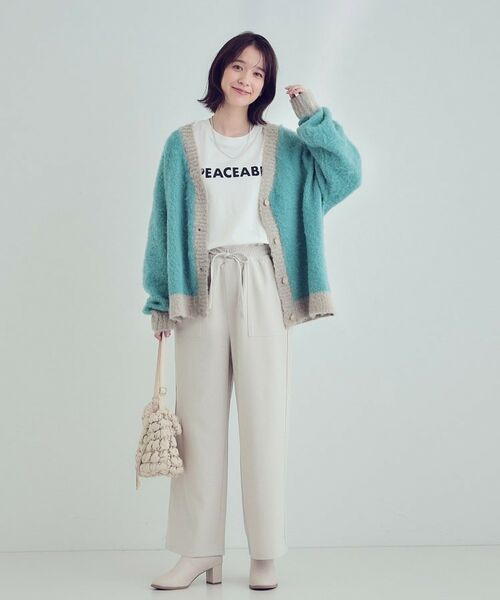 SHOO・LA・RUE / シューラルー カーディガン・ボレロ | 【洗える】ふわふわ起毛 オーバーサイズ カーディガン | 詳細15