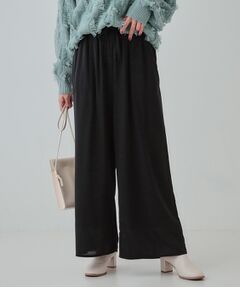 【あったか】裏フリース 柄アソートイージーパンツ