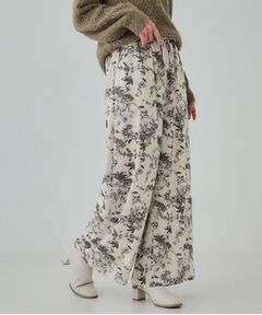 SHOO・LA・RUE / シューラルー パンツ | 【あったか】裏フリース 柄アソートイージーパンツ