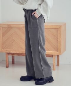 SHOO・LA・RUE / シューラルー パンツ | 【S-LL/洗える】サイドラインで差をつける ゆるベイカーパンツ