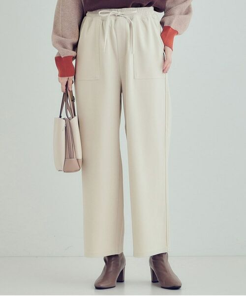 SHOO・LA・RUE / シューラルー パンツ | 【S-LL/洗える】サイドラインで差をつける ゆるベイカーパンツ | 詳細1