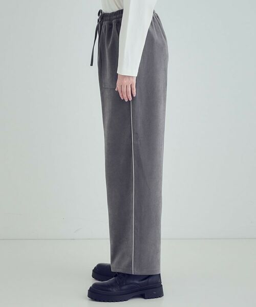 SHOO・LA・RUE / シューラルー パンツ | 【S-LL/洗える】サイドラインで差をつける ゆるベイカーパンツ | 詳細10