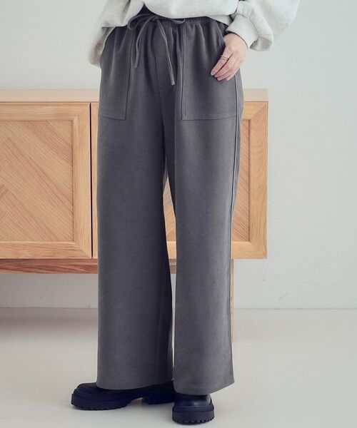 SHOO・LA・RUE / シューラルー パンツ | 【S-LL/洗える】サイドラインで差をつける ゆるベイカーパンツ | 詳細5