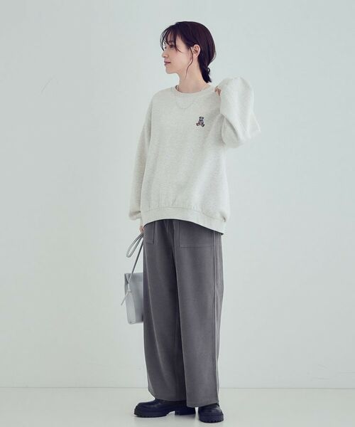 SHOO・LA・RUE / シューラルー パンツ | 【S-LL/洗える】サイドラインで差をつける ゆるベイカーパンツ | 詳細7