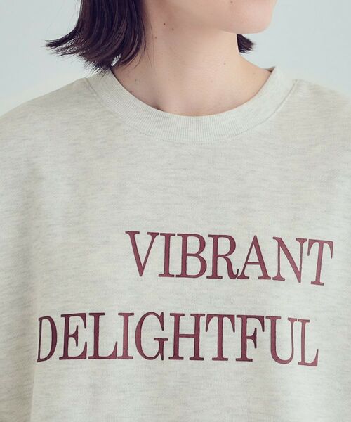 SHOO・LA・RUE / シューラルー スウェット | 【あったか】裾レイヤード風裏起毛スウェット | 詳細12