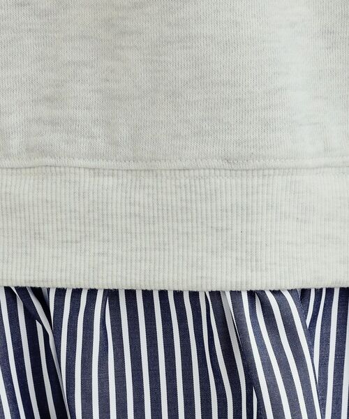 SHOO・LA・RUE / シューラルー スウェット | 【あったか】裾レイヤード風裏起毛スウェット | 詳細8