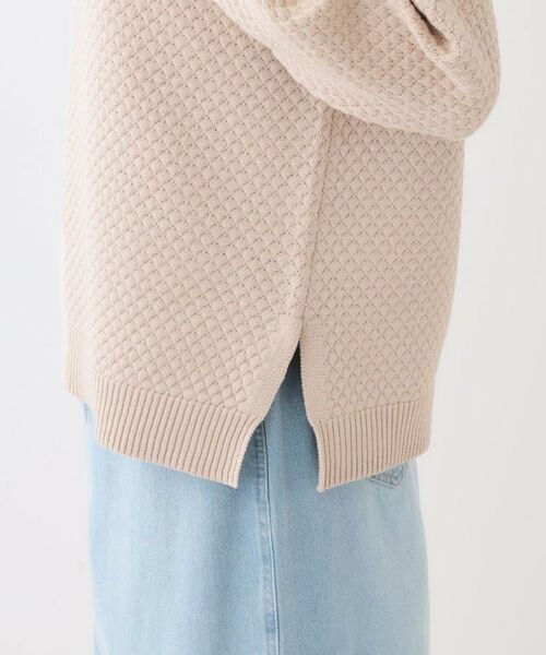 SHOO・LA・RUE / シューラルー ニット・セーター | 【高レビュー/洗える/S-LL】ポコポコの表面感が魅力 ラーベン柄ニット | 詳細27