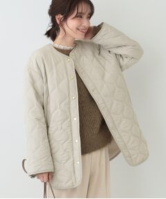 SHOO・LA・RUE / シューラルー レザーブルゾン・ジャケット | 【S-LL/撥水】さっと羽織れる 大人が着たい キルトジャケット