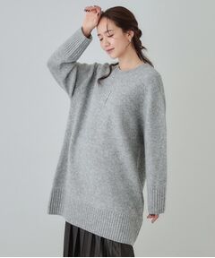 SHOO・LA・RUE / シューラルー ニット・セーター | 【S-LL/体型カバー】ふんわりあたたかい ニットチュニック