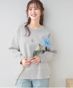 SHOO・LA・RUE / シューラルー ニット・セーター | 【S-LL/洗える】スウェットライク オーバーサイズニット