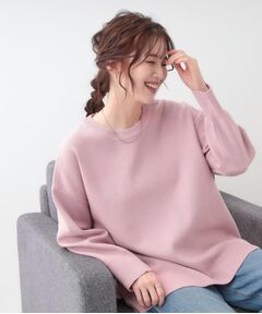 SHOO・LA・RUE / シューラルー ニット・セーター | 【S-LL/洗える】スウェットライク オーバーサイズニット