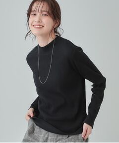 SHOO・LA・RUE / シューラルー カットソー | 【S-LL】テレコリブハイネックトップス