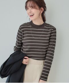 SHOO・LA・RUE / シューラルー カットソー | 【S-LL】テレコリブハイネックトップス