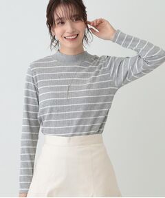 SHOO・LA・RUE / シューラルー カットソー | 【S-LL】テレコリブハイネックトップス