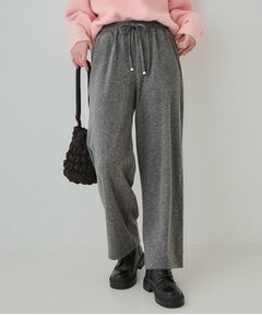 SHOO・LA・RUE / シューラルー パンツ | 【あったか】やわらかい風合いが魅力 裏起毛イージーパンツ