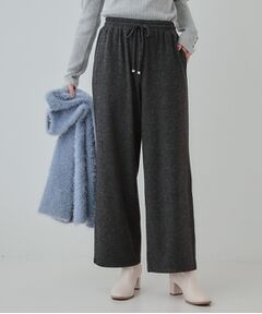 SHOO・LA・RUE / シューラルー パンツ | 【あったか】やわらかい風合いが魅力 裏起毛イージーパンツ