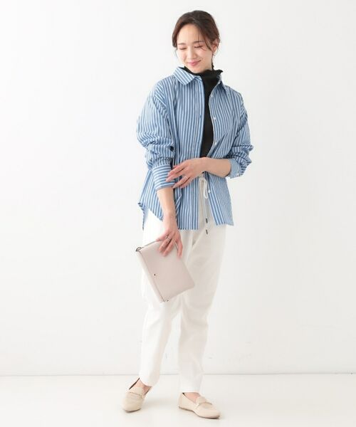 SHOO・LA・RUE / シューラルー パンツ | 【洗える/SS-3L/美脚シルエット】アクティブ派のデニム イージーテーパードパンツ | 詳細29