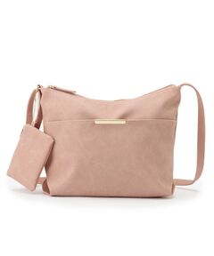 SHOO・LA・RUE / シューラルー ショルダーバッグ | 【ポーチ付き】使い勝手の良い Wフェイスショルダーバッグ