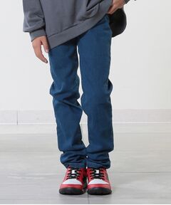 SHOO・LA・RUE / シューラルー パンツ | 【100-150cm/洗える/男女兼用】ストレッチ デニムスキニーパンツ