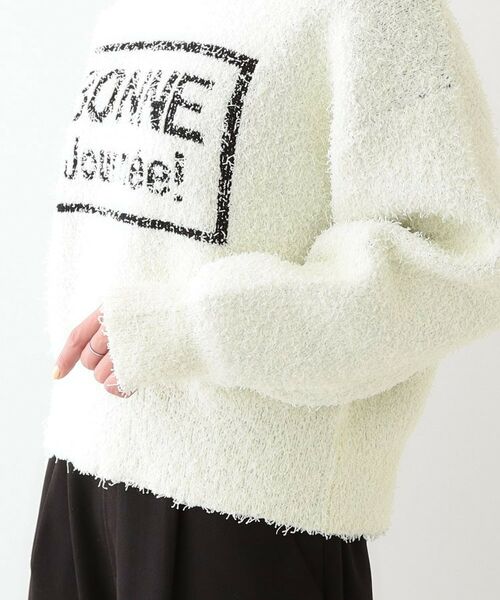 SHOO・LA・RUE / シューラルー ニット・セーター | ゆるっと抜け感 カールヤーンロゴニット | 詳細17