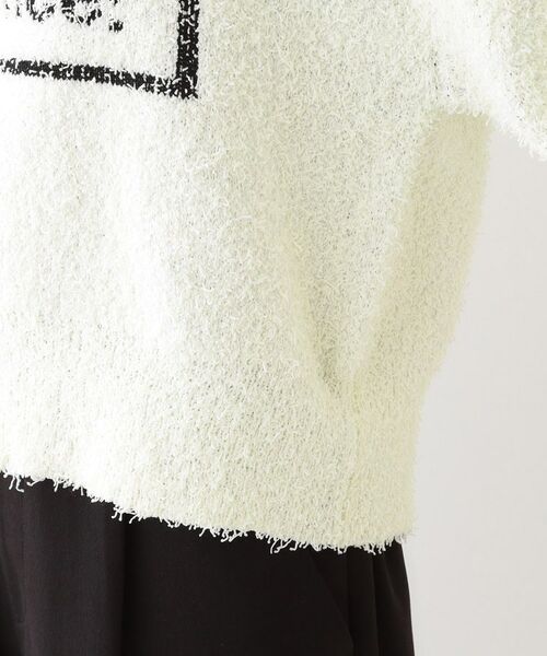 SHOO・LA・RUE / シューラルー ニット・セーター | ゆるっと抜け感 カールヤーンロゴニット | 詳細18