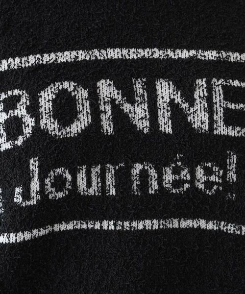 SHOO・LA・RUE / シューラルー ニット・セーター | ゆるっと抜け感 カールヤーンロゴニット | 詳細4