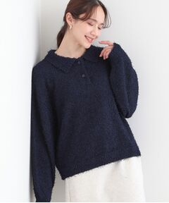 SHOO・LA・RUE / シューラルー ニット・セーター | 【S-LL】大人ヘルシー やわらかカールヤーン ポロニット