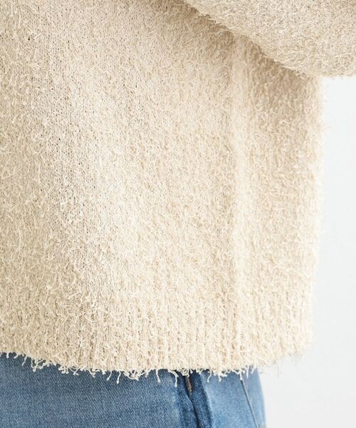 SHOO・LA・RUE / シューラルー ニット・セーター | 【S-LL】大人ヘルシー やわらかカールヤーン ポロニット | 詳細14