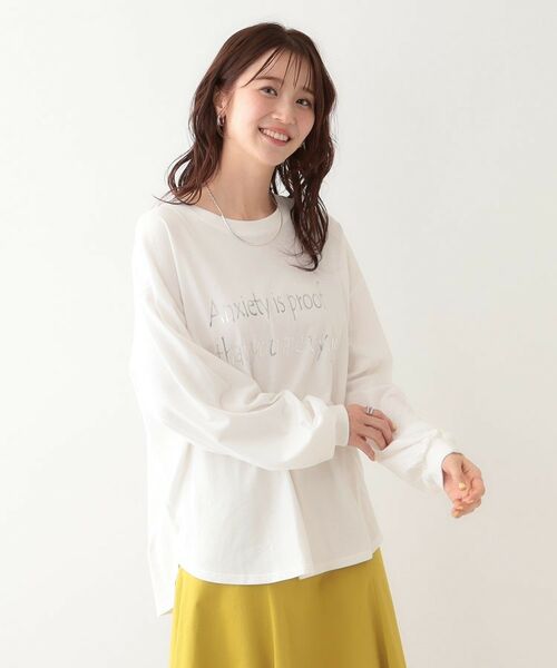 SHOO・LA・RUE / シューラルー カットソー | 【洗える】1枚でもレイヤードでも 選べる5柄 BIGロンT | 詳細1