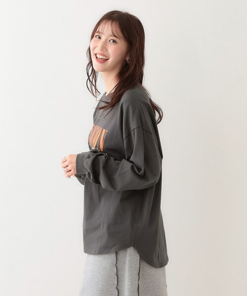 SHOO・LA・RUE / シューラルー カットソー | 【洗える】1枚でもレイヤードでも 選べる5柄 BIGロンT | 詳細10