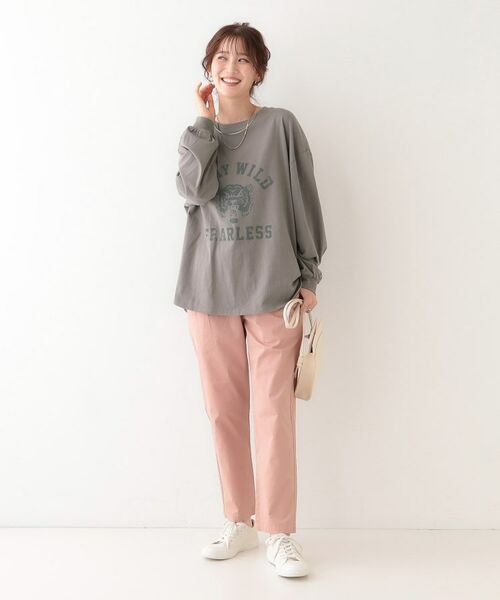 SHOO・LA・RUE / シューラルー カットソー | 【洗える】1枚でもレイヤードでも 選べる5柄 BIGロンT | 詳細15