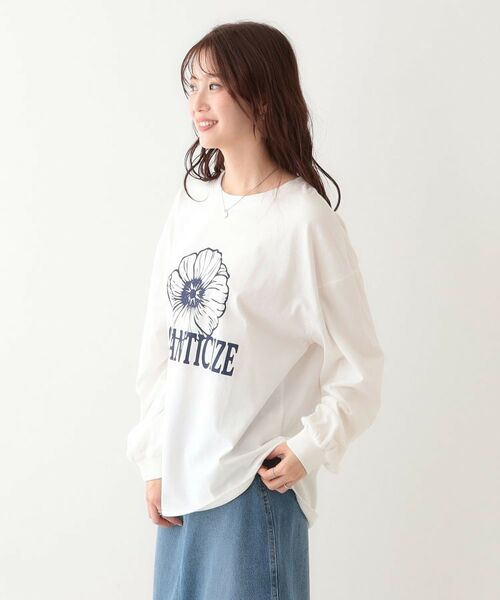 SHOO・LA・RUE / シューラルー カットソー | 【洗える】1枚でもレイヤードでも 選べる5柄 BIGロンT | 詳細18