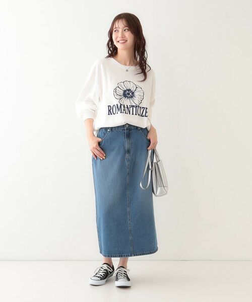 SHOO・LA・RUE / シューラルー カットソー | 【洗える】1枚でもレイヤードでも 選べる5柄 BIGロンT | 詳細19