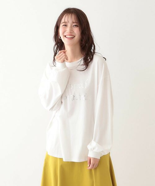 SHOO・LA・RUE / シューラルー カットソー | 【洗える】1枚でもレイヤードでも 選べる5柄 BIGロンT | 詳細2