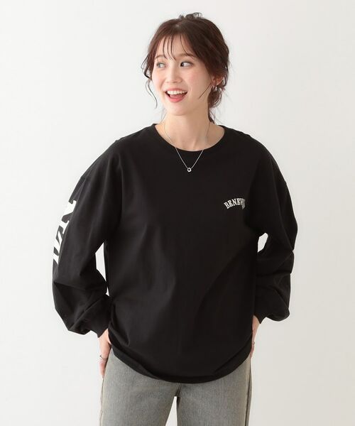 SHOO・LA・RUE / シューラルー カットソー | 【洗える】1枚でもレイヤードでも 選べる5柄 BIGロンT | 詳細21