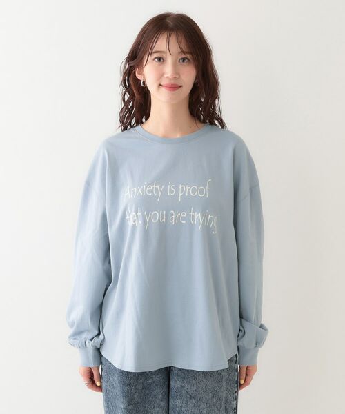 SHOO・LA・RUE / シューラルー カットソー | 【洗える】1枚でもレイヤードでも 選べる5柄 BIGロンT | 詳細25