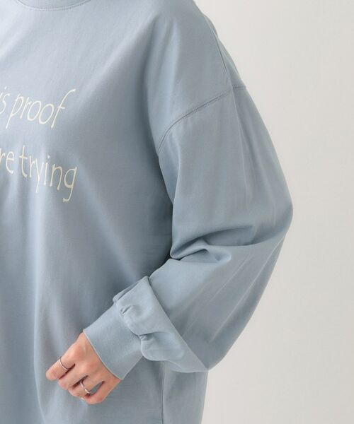 SHOO・LA・RUE / シューラルー カットソー | 【洗える】1枚でもレイヤードでも 選べる5柄 BIGロンT | 詳細29